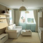 داخل غرفة ضوء ضيقة