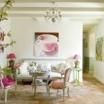 الداخلية الخضراء والوردي