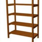 رف خشبي