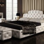 سرير ميلينا من الجلد البيئي