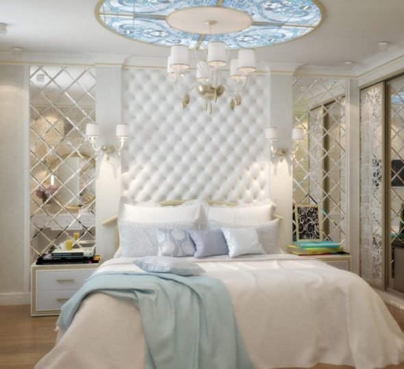 غرفة نوم صغيرة الكلاسيكية