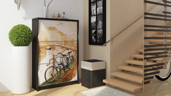 ديكور علب الأحذية