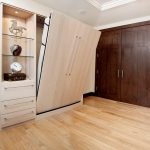 ملامح هيكل السرير خزانة الملابس