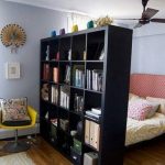 التقسيم في شقة من غرفة واحدة