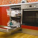 غسالة الصحون يتطلب اتصال كهربائي