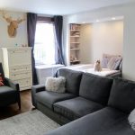 صوفا زاوية رمادية