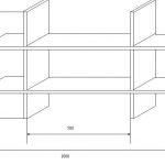 رفوف مخطط للزهور