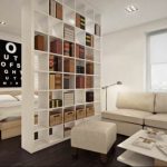 Shkaf peregorodka dlja malenkoj komnati