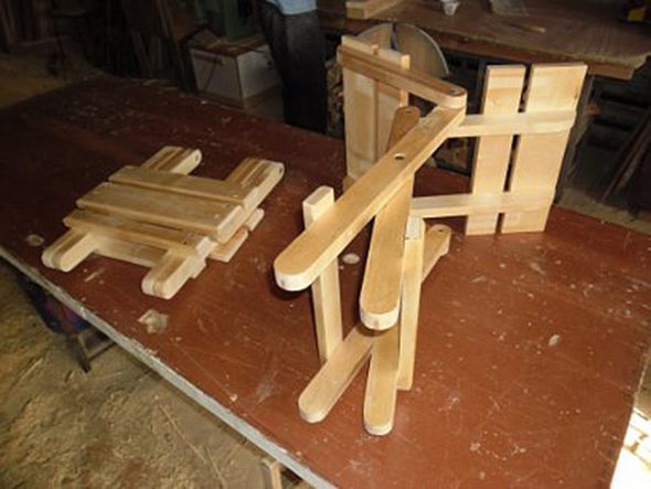 كرسي قابلة للطي تفعل ذلك بنفسك