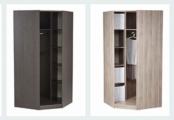 تجميع خزانة الزاوية