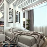 غرفة نوم حديثة الطراز