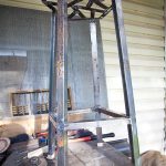 شريط الحديد معدن البراز تفعل ذلك بنفسك