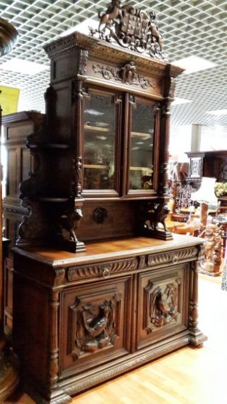 الخشب بوفيه المطبخ