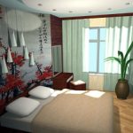 لون الأثاث في غرفة النوم