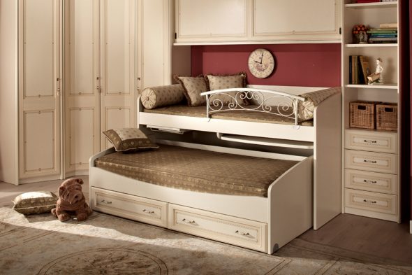 تصميم سرير الطفل