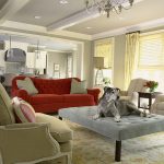 تصميم قاعة في الشقة