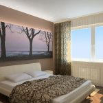 تصميم غرفة نوم صغيرة 12 متر مربع