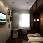 تصميم غرفة نوم صغيرة