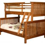 سرير خشب بطابقين