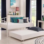 سرير مرتفع سحب سرير واحد