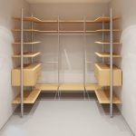 رفوف في مخزن