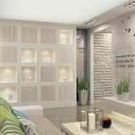 مجلس الوزراء الجصي في غرفة المعيشة