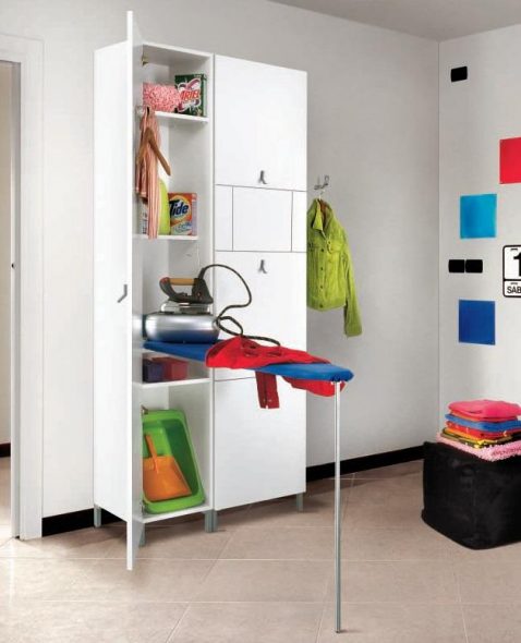 آلية طاولة الكي قابلة للطي