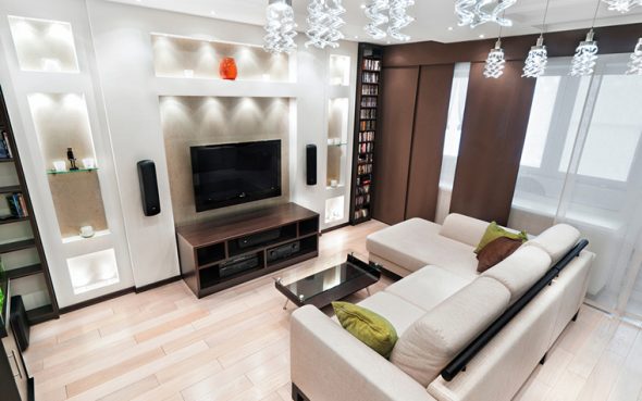 التلفزيون في مكانه