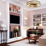 قاعة الداخلية الحديثة