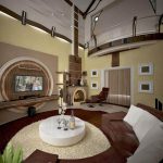 قاعة الداخلية الحديثة