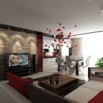 قاعة الداخلية الحديثة