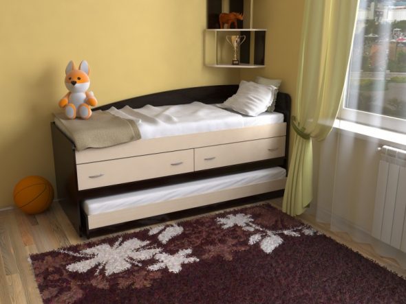 سرير قابل للسحب