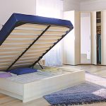 سرير الخشب الصلب للشقة