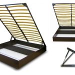 السرير مع آلية رفع قاعدة العظام