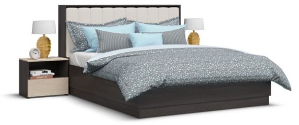 السرير مع آلية الرفع