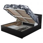 السرير مع آلية الرفع