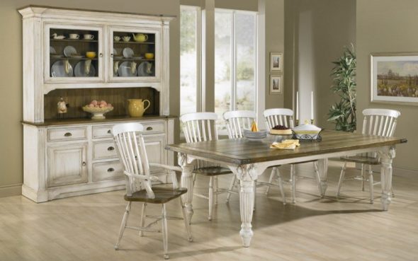 المطبخ مع بوفيه