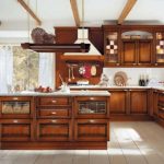 مطبخ خشب الكرز