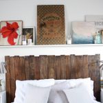 اصنع رأس السرير مصنوعا من الخشب