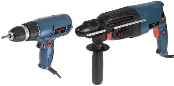 ثقب و مفك البراغي