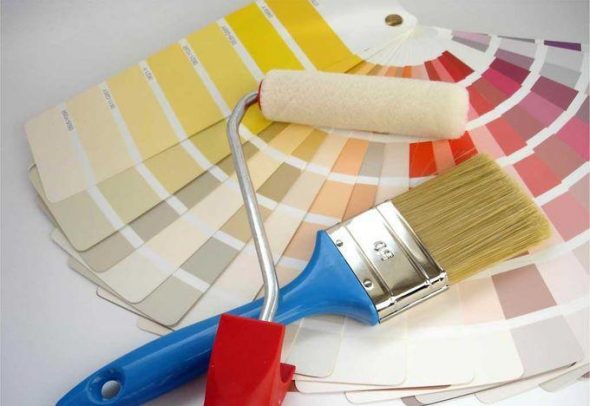 فرشاة والأسطوانة