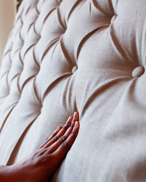 الخياطة على الأزرار