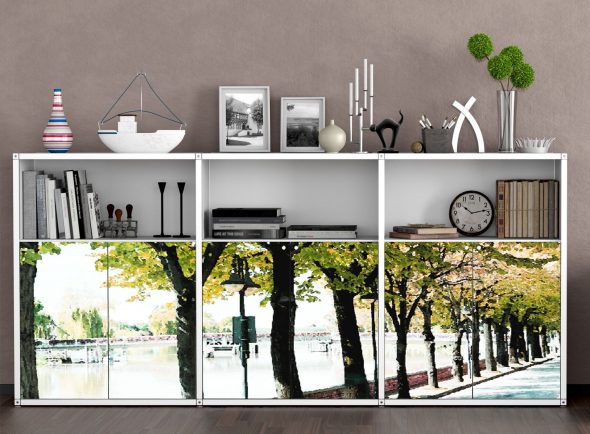 أثاث ذاتية اللصق