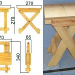 كرسي قابل للطي لشرفة