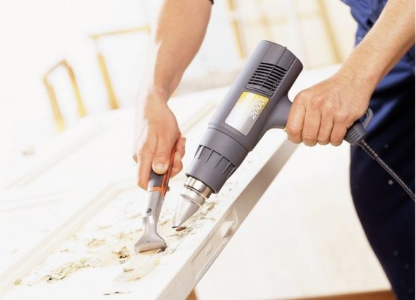 إزالة القديم مجفف الشعر ورنيش