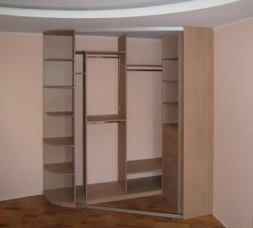 تجميع خزانة الزاوية بيديك