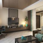 قاعة الداخلية الحديثة