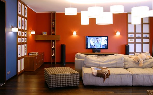 مصابيح في الداخل