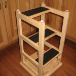 شريط البراز عالية مع الخطوات