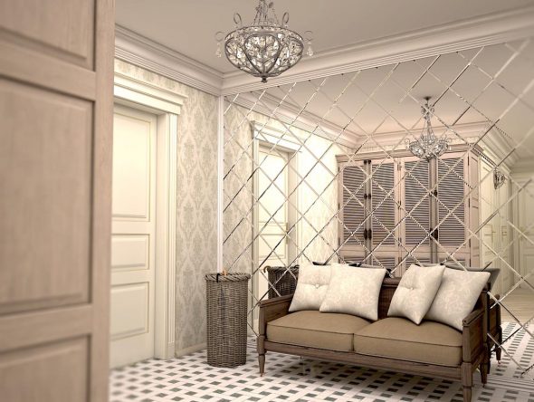 مرآة الحائط